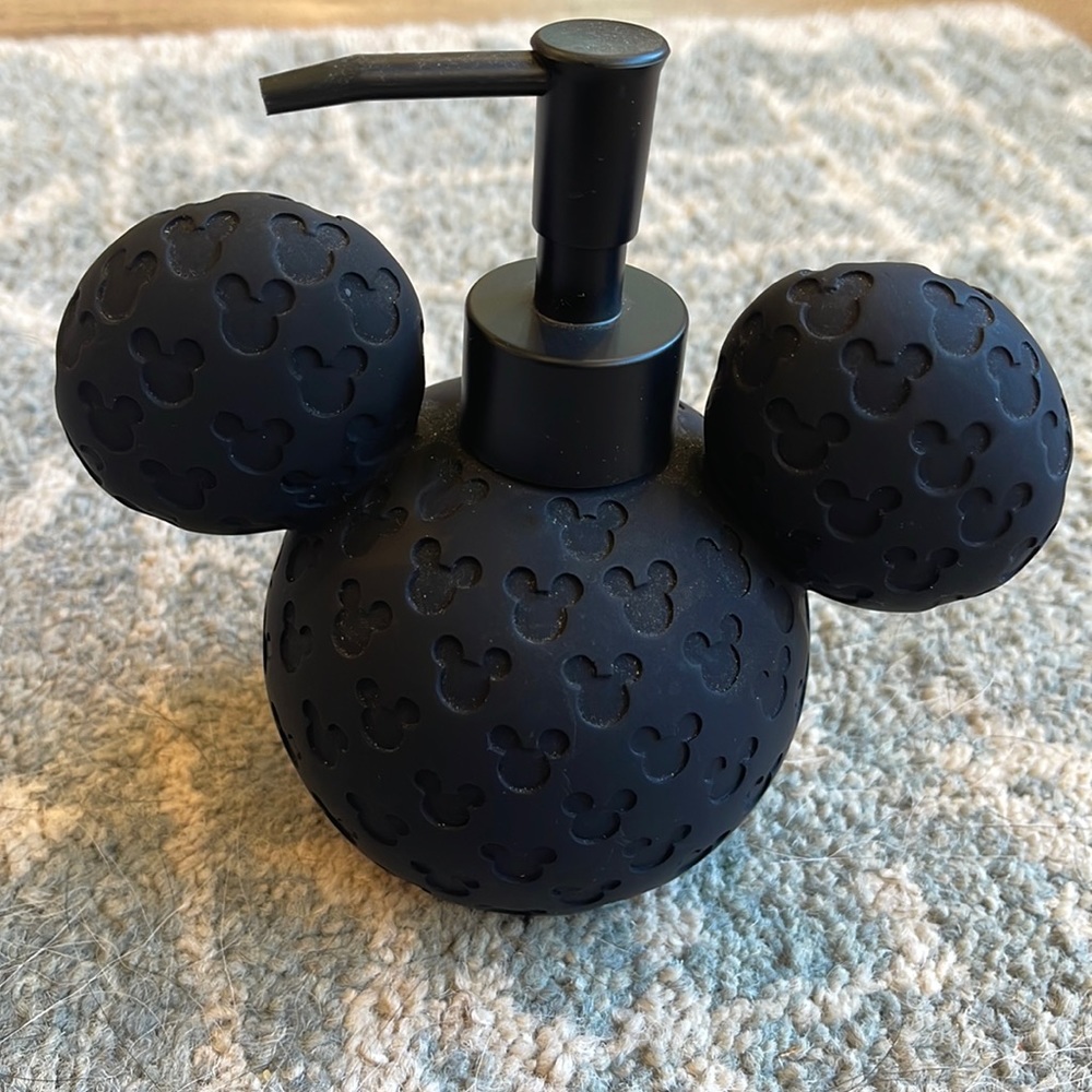 Mickey Mouse soap dispenser